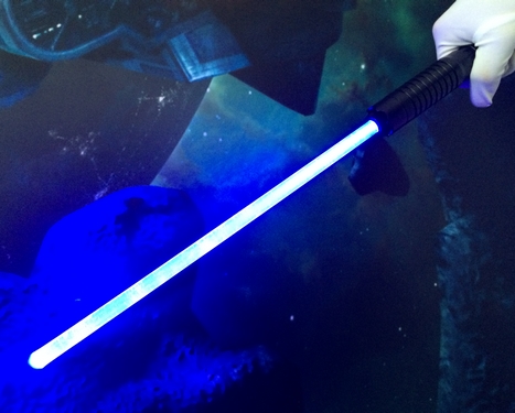 (image for) Star Wars Jedi Blue Lightsaber - Click Image to Close